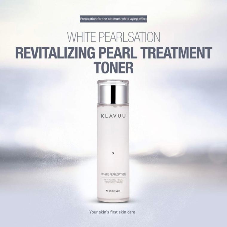 KLAVUU White Pearlsation Revitalizing Pearl Treatment Milky Toner