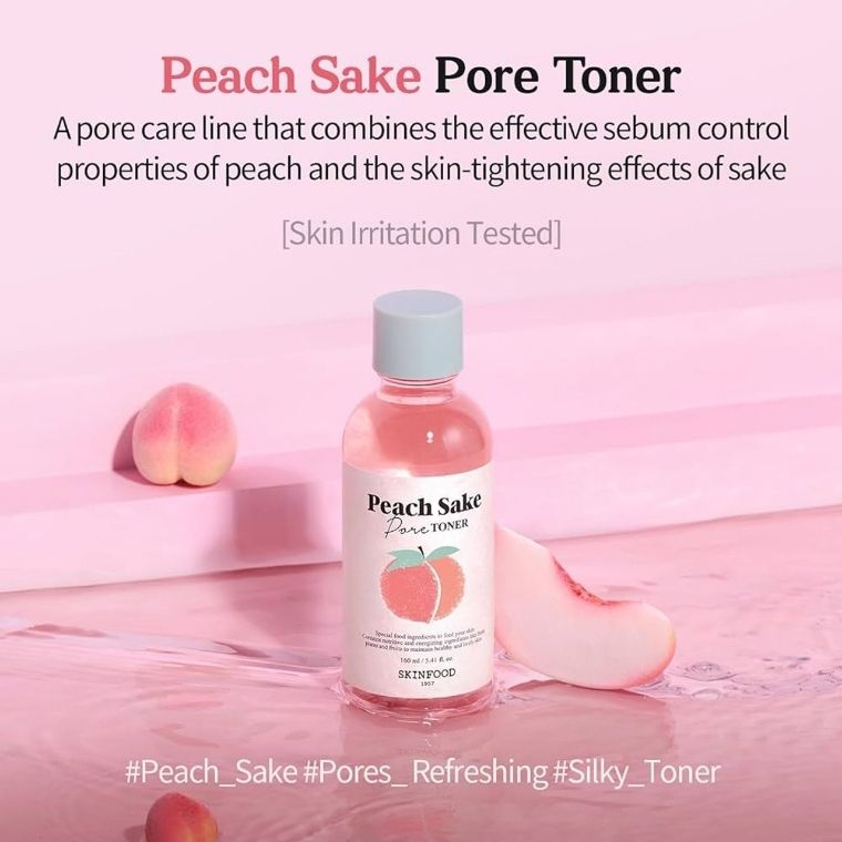 SKINFOOD Peach Sake Facial Toner