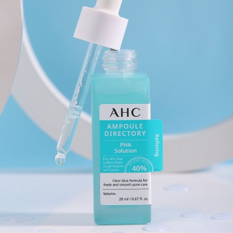 The AHC PHA Solution Ampoule Directory Refining Serum